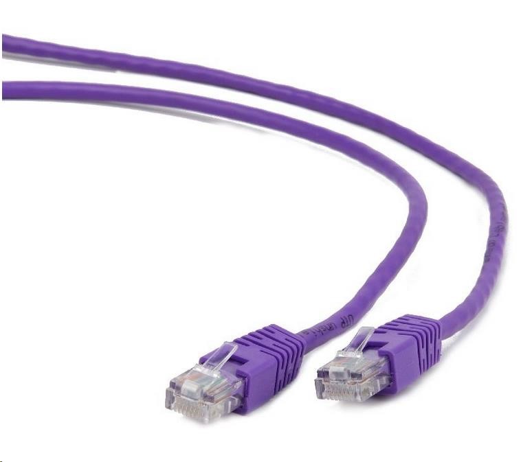 GEMBIRD UTP Cat5e Patch kábel 0,5 m, fialový