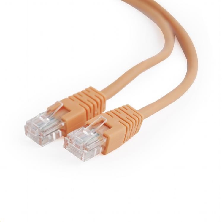 GEMBIRD UTP Cat5e Patch kábel 1m, oranžový