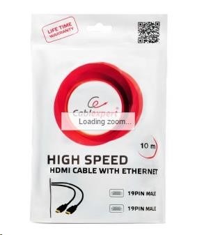GEMBIRD HDMI kábel na HDMI 30 m (v1.4, M/M, pozlátené kontakty, tienené, tienenie prémiovej kvality)