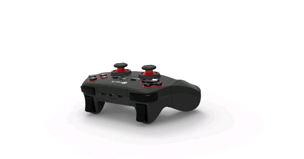 C-TECH Gamepad Khort pro PC/PS3/Android, 2x analog, X-input, vibrační, bezdrátový, USB