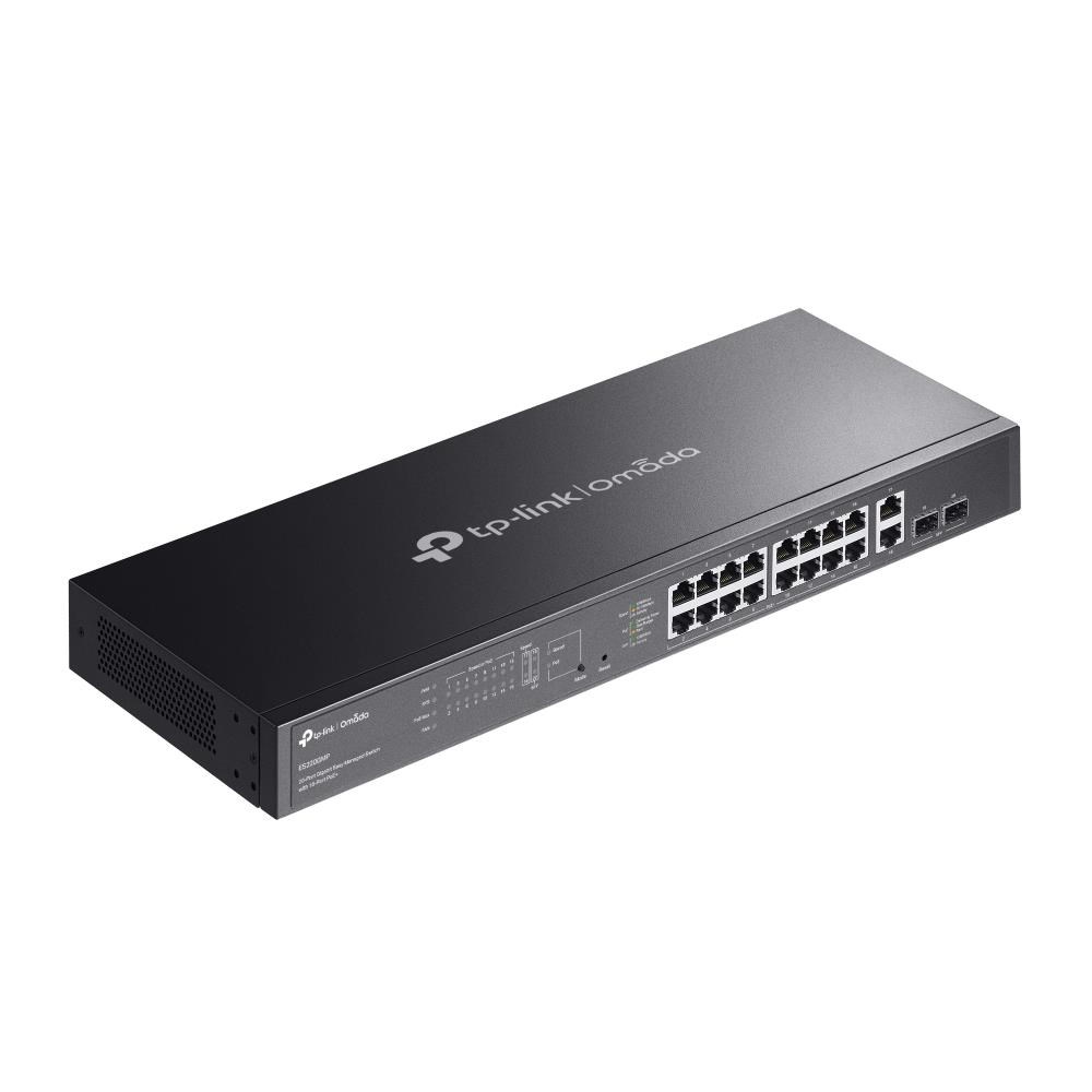 TP-Link OMADA switch ES220GMP (16xGbE,2xGbE/SFPcombo,16xPoE+,250W)