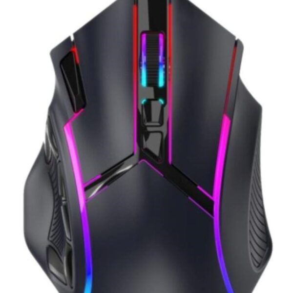 C-TECH Herní myš Akali, 12800 DPI, RGB podsvícení, USB, Černá