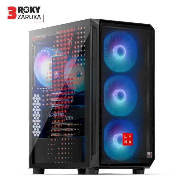LYNX Dynamo Eclot Ryzen 7 7800X3D 32GB 1T SSD NVMe RTX 5070 12G W11 Home