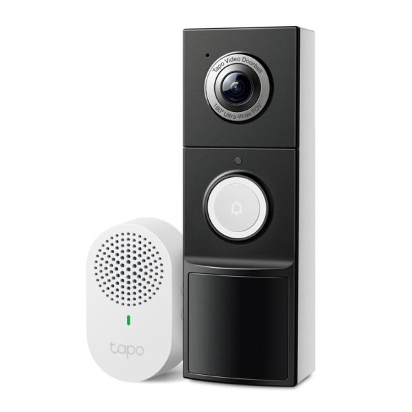 BAZAR - TP-Link Tapo D235 Chytrý video zvonek (5MP, 2K, WiFi, IR 10m, microSD) - rozbaleno