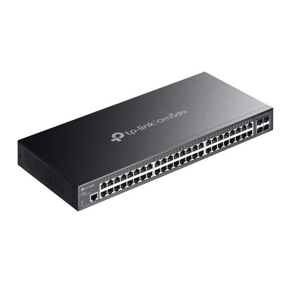 TP-Link OMADA JetStream switch SG3452 (48xGbE, 4xSFP, 2xConsole, fanless)