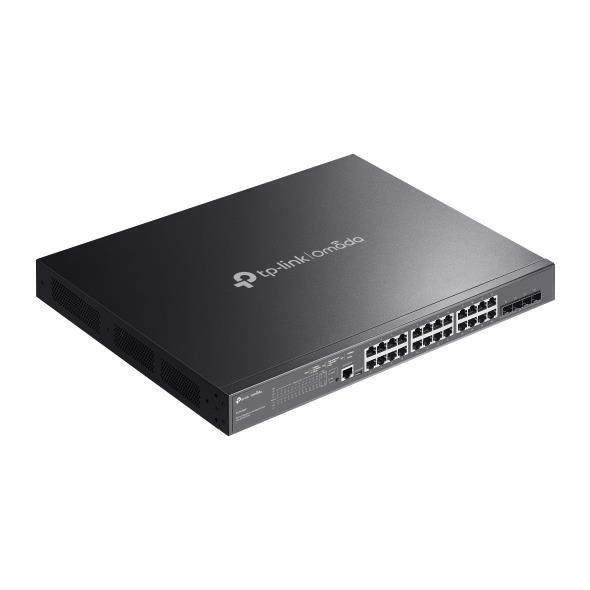 TP-Link OMADA JetStream switch SG3428MP (24xGbE, 4xSFP, 24x PoE+ 384W, 2xConsole)
