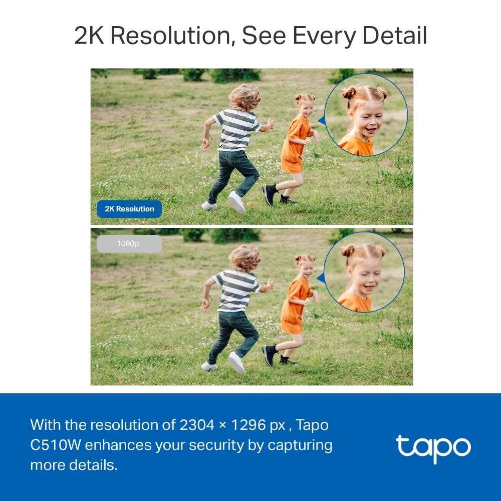 TP-Link Tapo C510W(2-pack) venkovní-outdoor kamera, (3MP, PTZ, 2K 1296p, WiFi, IR 30m, micro SD card)