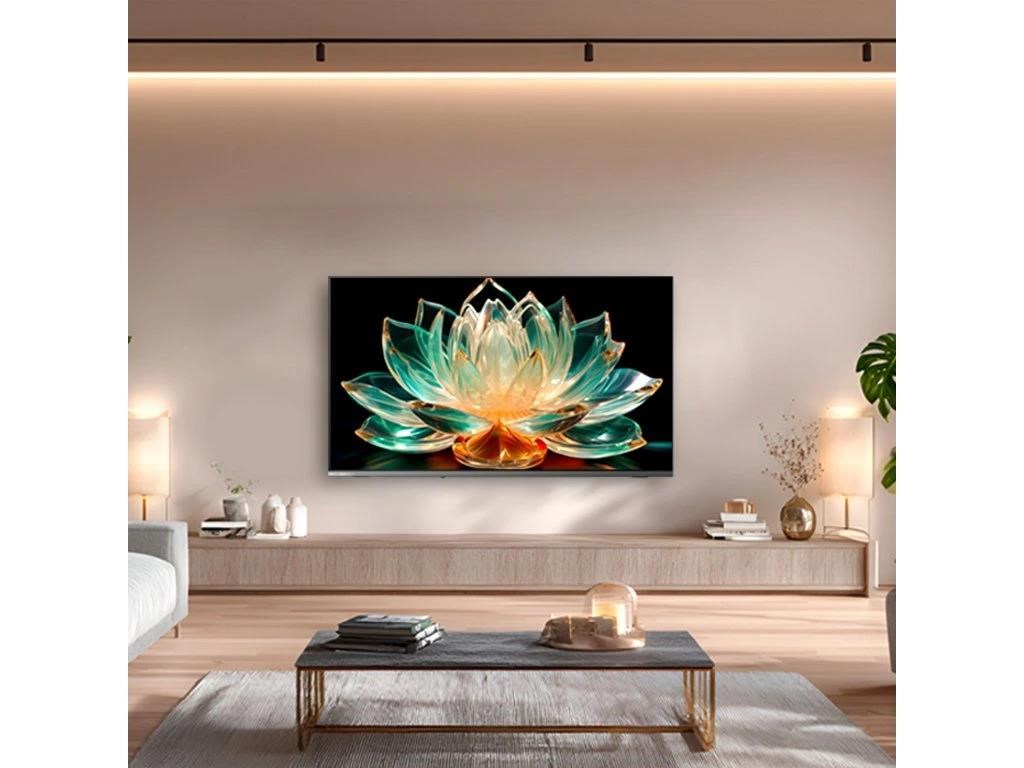 CHiQ U55QST TV 55", UHD, QLED, ultratenká, Google TV, DLG 120 Hz, Dolby Audio, Frameless, metalická
