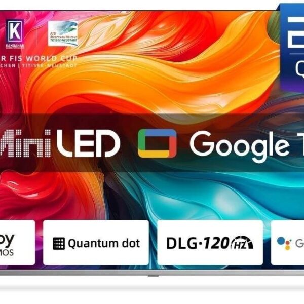 CHiQ M55QA9 TV 55", UHD MiniLED Google TV DLG 120 Hz