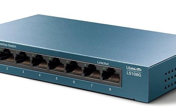 BAZAR - TP-Link LiteWave switch LS108G (8xGbE, fanless) - poškozený obal
