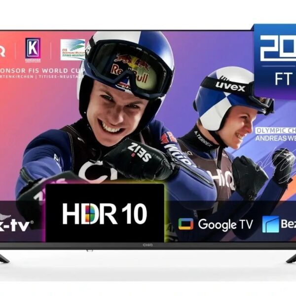CHiQ L40FT TV 40", FHD, smart, Google TV, dbx-tv, Dolby Audio, Frameless